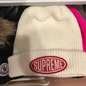 NWOT Authentic SUPREME white hat